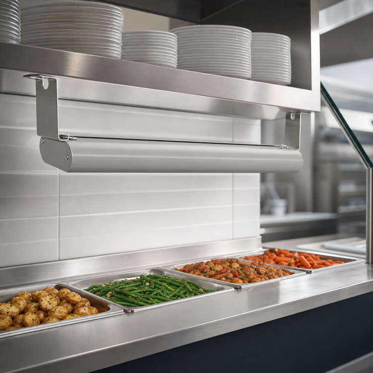 Product image #3 for Vollrath 48-Inch Low Profile Unlighted Strip Heat Lamp