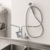 Thumbnail image #3 for T&S Brass Wall Mount Pre-Rinse Mixing Faucet Assembly with 8