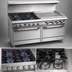 Thumbnail image #3 for Southbend S-Series 60-Inch Gas Restaurant Range with 4 Open Burners, 36-Inch Thermostatic Griddle, and 2 Standard Ovens