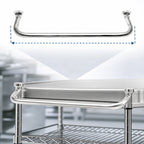 Thumbnail image #3 for Metro Super Erecta EH21NS 21-Inch Stainless Steel Extended Handle for Carts