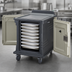 Thumbnail image #4 for Cambro Dual-Access Insulated Meal Delivery Cart, 1-Compartment, Holds 10 15