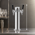 Thumbnail image #3 for Perlick 3-Inch O.D. Glycol-Cooled Countertop Beer Draft Arm Tower, 2-Faucet, Extra-Height, Polished Chrome