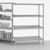 Thumbnail image #3 for Metro Super Erecta Chrome Plated 4-Shelf Add-On Wire Shelving Unit, 48