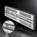 Thumbnail image #3 for Hatco Glo-Ray Aluminum Max Watt Dual Lighted Infrared Strip Heater, 72 Inch, 3-Inch Spacer
