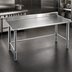 Thumbnail image #3 for Eagle Spec-Master 84-Inch x 30-Inch Stainless Steel Work Table with 4-1/2-Inch Backsplash