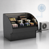 Thumbnail image #3 for Fusion Open Curved Countertop Refrigerated Self-Service Display Case, Remote DX Refrigeration