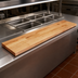 Thumbnail image #3 for Commercial Steam Table Cutting Board, 96 x 8 Inch, 1-1/4 Inch Thick, Northern Hard Rock Maple, Edge Grain