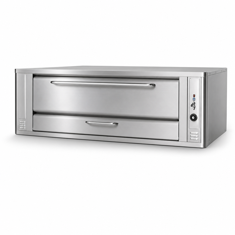 Product image #3 for Blodgett 1060 BASE Single Deck Gas Pizza Oven, Base Oven Only, 60 x 37 Inch Deck, 10 Inch High Chamber
