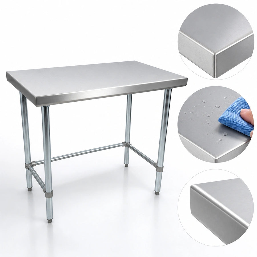 18-Gauge 430 Stainless Steel Top