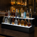 Thumbnail image #4 for Krowne Royal Series 2-Tier Lighted Countertop Liquor Display, 48 Inch, Left-Side Cord, 24-Bottle Capacity