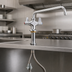 Thumbnail image #3 for equip Single-Hole Deck-Mount Pantry Faucet with 12-Inch Swing Nozzle and 18-Inch Flexible Inlets