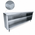 Thumbnail image #3 for Advance Tabco Stainless Steel Dish Cabinet with Open Base and Mid-Shelf, 48 Inch W x 18 Inch D x 35-1/2 Inch H