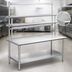 Thumbnail image #3 for Eagle Group SB Series Stainless Steel Work Table with Flex-Master Overshelf Kit and Undershelf, 48 x 30 x 35-1/8 Inches