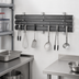 Thumbnail image #4 for Cambro Camshelving 48-Inch Wall-Mounted Shelf Extender Utensil Hanger Kit