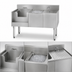 Thumbnail image #3 for Eagle 1800 Series 62-Inch Underbar Drainboard, Ice Bin, and Blender Unit with Center Ice Bin and Left Blender Recess