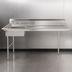 Thumbnail image #3 for 60-Inch Left-Side Undercounter Soiled Dishtable with 20