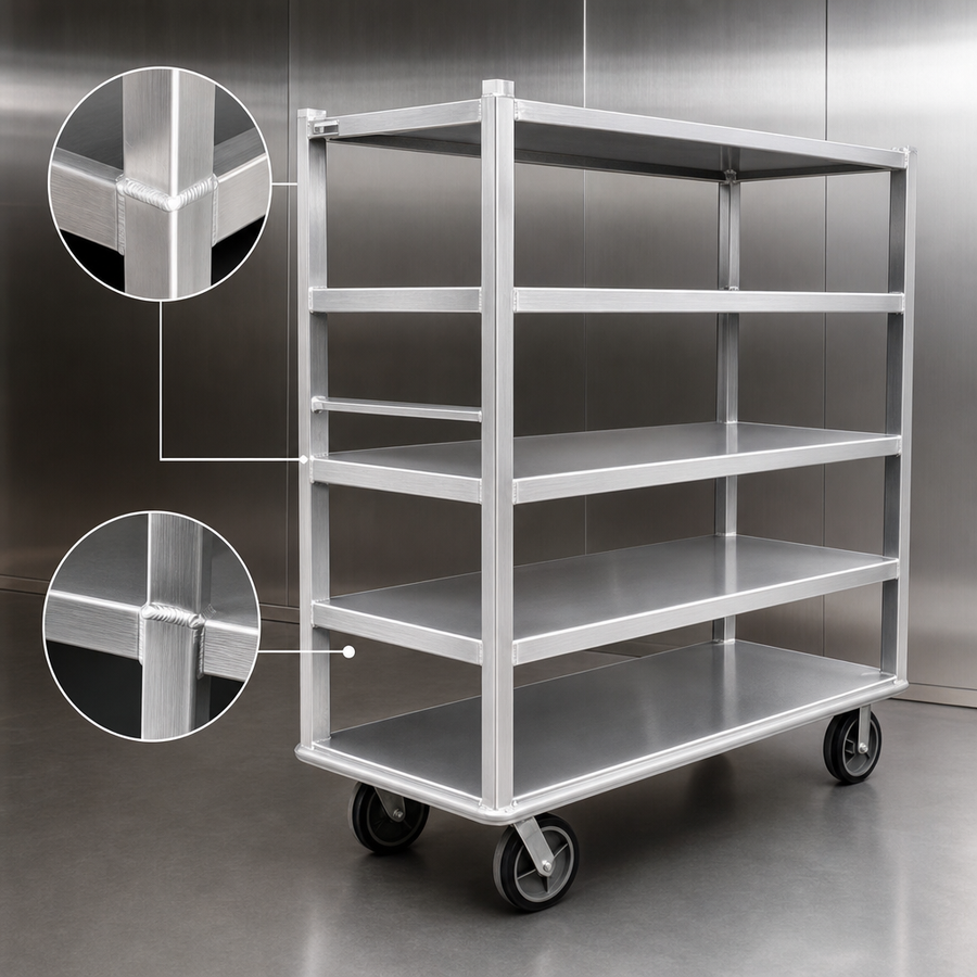 All-Aluminum Welded Construction