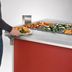 Thumbnail image #3 for ADA 4-Series Signature Server Customer Side Plate Rest with Lift-Off Bracket