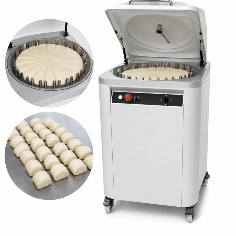 Product image #3 for Univex SQD40 Semi-Automatic Square Dough Divider, 40-Piece Floor Model