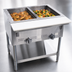 Thumbnail image #3 for Comstock-Castle Castle Series 30-Inch Gas Serving Counter Hot Food Table with 2 Dry Wells