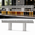 Thumbnail image #3 for Perlick Corporation 4006-30B2 Countertop Bridge Tee Draft Beer Tower, Extra High, 30-Faucet, Glycol-Cooled Stainless Steel