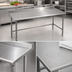 Thumbnail image #3 for BlendPort Deluxe Series Stainless Steel Work Table with Rear Upturn, 30 Inch Wide x 24 Inch Deep