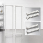 Thumbnail image #4 for Cambro Camshelving® Premium CPPK2484480 Stationary Shelving Post Kit, 2-Post, 24-Inch Deep x 84-Inch High, Speckled Gray