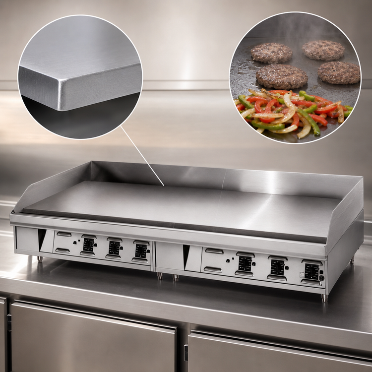 Product image #4 for Lang LG Series 60-Inch Gas Countertop Griddle with 1-Inch Steel Plate