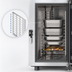 Thumbnail image #3 for RATIONAL Hinging Rack Type XS, 11 Racks, Offset Levels, for iCombi Pro XS