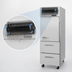 Thumbnail image #3 for Turbo Air PRO Series One-Section Half Solid Door Reach-In Refrigerator with 2 Drawers, 24.76 Cu. Ft.