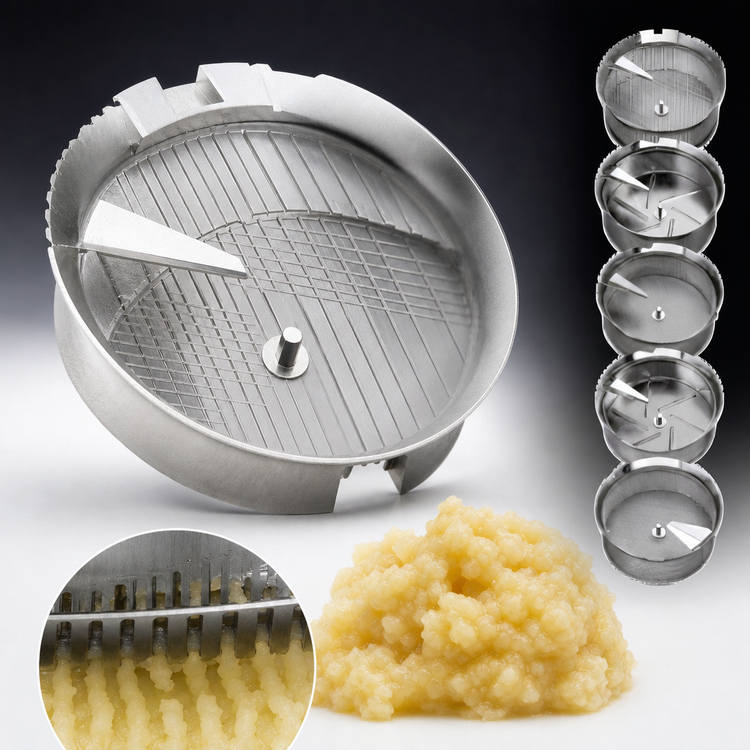 Product image #3 for Tellier 4 mm Replacement Food Mill Grid for X5
