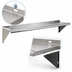Thumbnail image #3 for Eagle Group WS1224TL Wall-Mounted Tab-Lock Shelf, 24 x 12 Inches, 16-Gauge 430 Stainless Steel