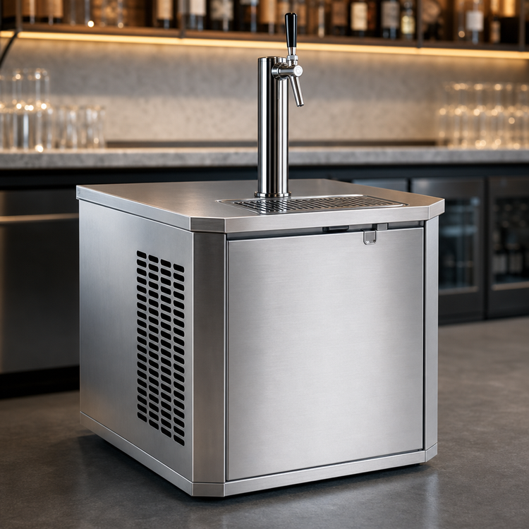 Product image #3 for Polar 32 PP-1 1-Tap Self-Contained Under-Counter Cold Block for Long Draw Beer Systems