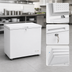 Thumbnail image #3 for Koolmore 7 Cu. Ft. Commercial Chest Freezer with Locking Solid Hinged Lid and Casters