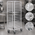 Thumbnail image #3 for Channel Standard Heavy-Duty Aluminum End-Load Bun Pan Rack, 10 Full-Size Pan Capacity