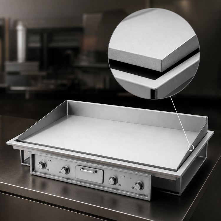 Product image #3 for Wells G-246 Built-In/Drop-In Electric Griddle with 46 x 24-Inch Smooth Polished Steel Plate