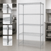 Thumbnail image #3 for Quantum 5-Shelf Stationary Wire Shelving Starter Kit, 30