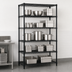 Thumbnail image #3 for Quantum Stationary Wire Shelving Starter Kit, 72 x 36 x 86 Inches, Black Epoxy Antimicrobial Finish