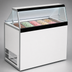 Thumbnail image #3 for Master-Bilt DD-46 Floor Model Ice Cream Dipping/Display Freezer Merchandiser with Slanted Glass, 8 Display Tubs, 4 Storage Tubs, 115V