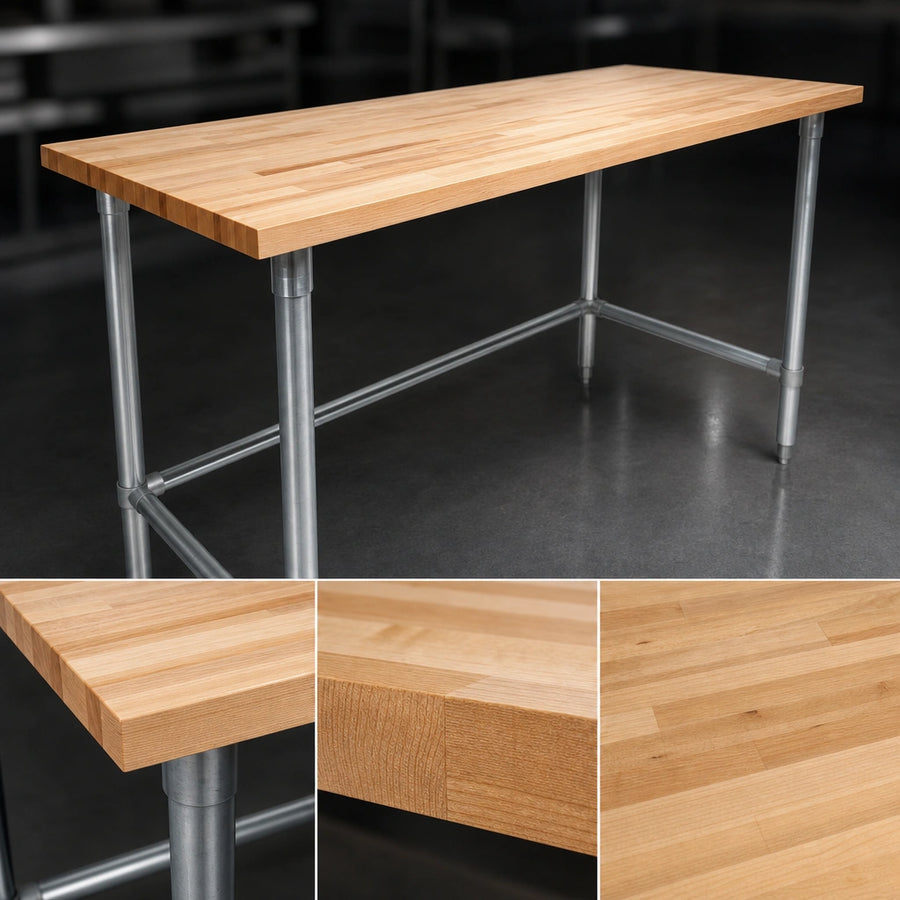 Edge Grain Wood Top