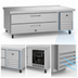 Thumbnail image #3 for Kelvinator Commercial 62-Inch 2-Drawer Refrigerated Chef Base with Side-Mounted Self-Contained Refrigeration