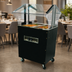 Thumbnail image #3 for Advance Tabco Triumph Supreme Portable Electric Hot Food Buffet Table with 2 Open Wells and Double-Sided Sneeze Guard
