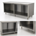 Thumbnail image #3 for Advance Tabco Special Value Series Economy Open Base Work Table, 96