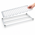 Thumbnail image #3 for Metro Super Erecta Stainless Steel Dunnage Shelf with Lift-Off Wire Deck, 36 x 24 Inches