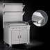 Thumbnail image #3 for Southbend Platinum Heavy Duty 32-Inch Gas Plancha Griddle Range with Standard Oven Base