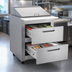 Thumbnail image #4 for Kelvinator Commercial 29-Inch 1-Section 2-Drawer Mega Top Refrigerated Sandwich/Salad Prep Table, 12-Pan Top