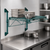 Thumbnail image #3 for Quantum Wall-Mount Cantilever Single Shelf Wire Shelving Unit, 30