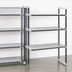 Thumbnail image #3 for Cambro Camshelving Elements XTRA 4-Tier Solid Stationary Add-On Polymer Shelving Unit, 24