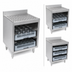 Thumbnail image #3 for John Boos Underbar Glass Rack Storage Unit with Drainboard and Open Front Base, 24 x 21 x 32.5 Inches