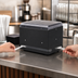 Thumbnail image #3 for Straw Boss® Double-Sided Bulk Straw Dispenser, 500 Capacity, Black